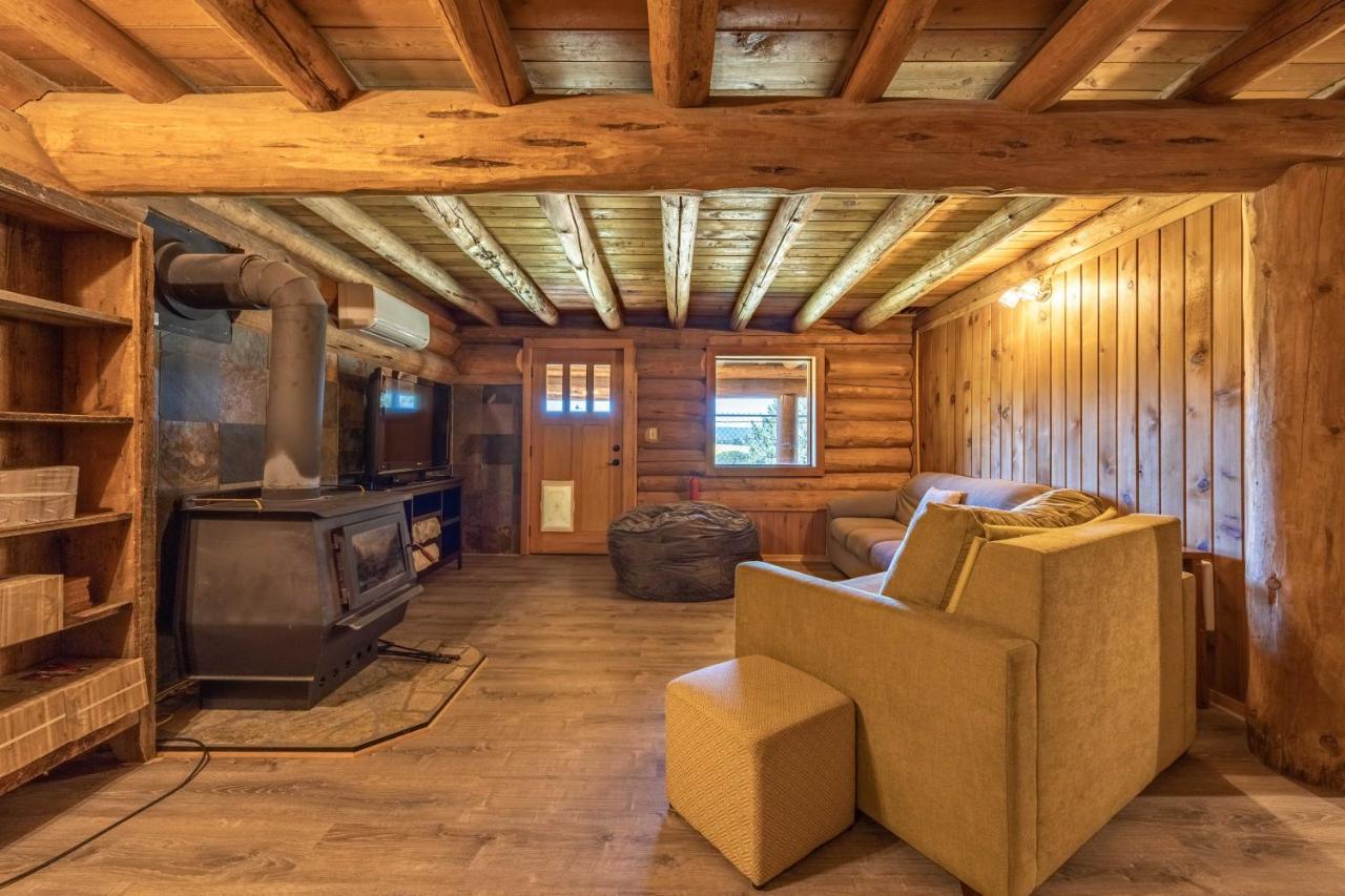 Rowland Log Cabin Home Lyle Exterior foto